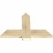 Ekena Millwork Eugene Rough Sawn Timber Gable Bracket, Douglas Fir, 36"W x 24"H x 2"D x 6"F, 16/12 Pitch GBW036X24X0206EUG00RDF - alternate 2